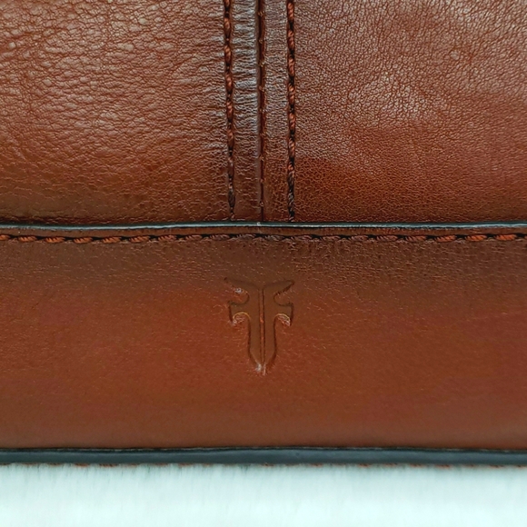 FRYE Ring Dome Satchel, Cognac - Picture 8 of 8